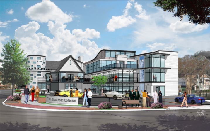 On Piedmont Road corner, vision emerges for commercial makeover